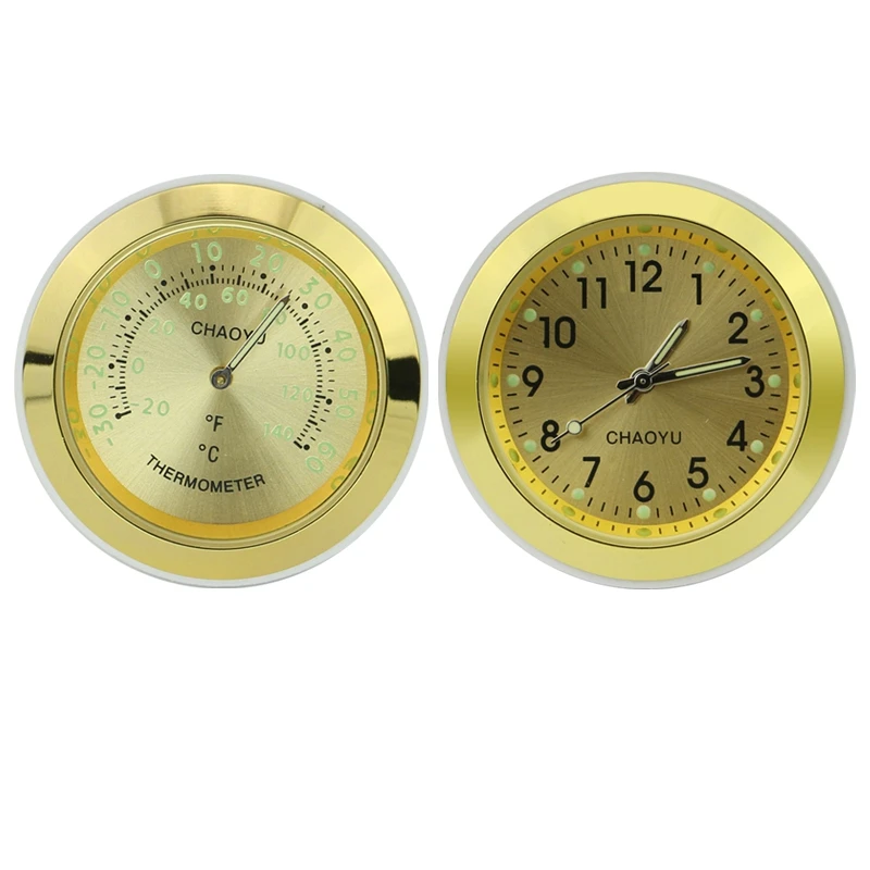 Новые Авто кварцевые часы стильные автомобильные воздушная розетка