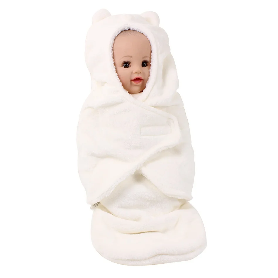 Спальный мешок для детей 0 6 месяцев плотная теплая супер мягкая флисовая ткань