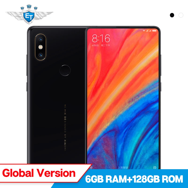 Глобальная версия Xiaomi mi x 2 S Snapdragon 845 6 GB 128 5 99 ''смартфон NFC 12MP двойной PD Камера 7 W