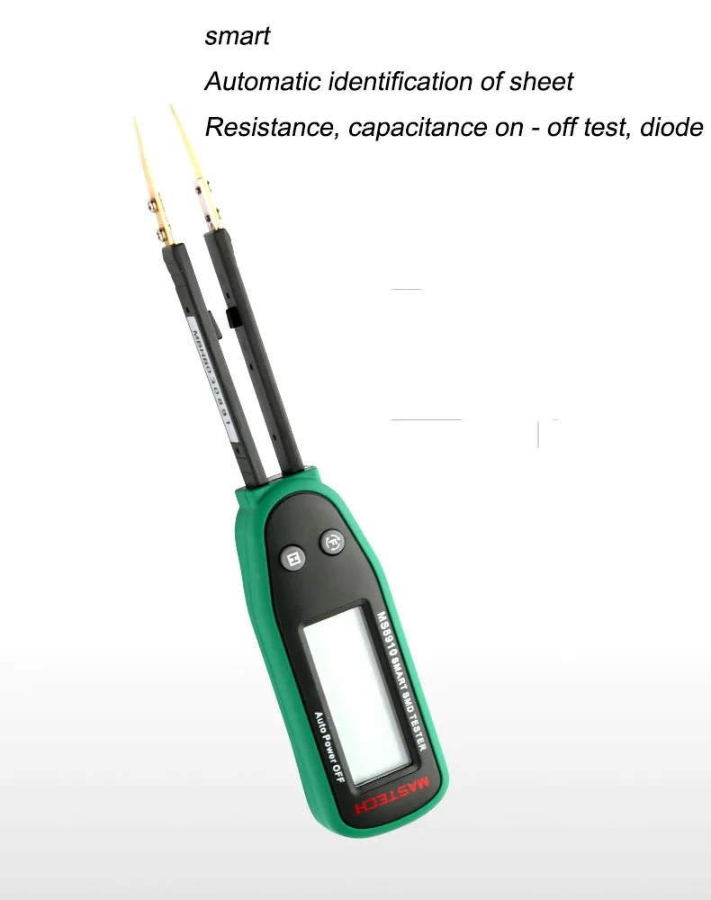 Профессиональный MASTECH тестер электрической ёмкости измеритель микросхем SMD