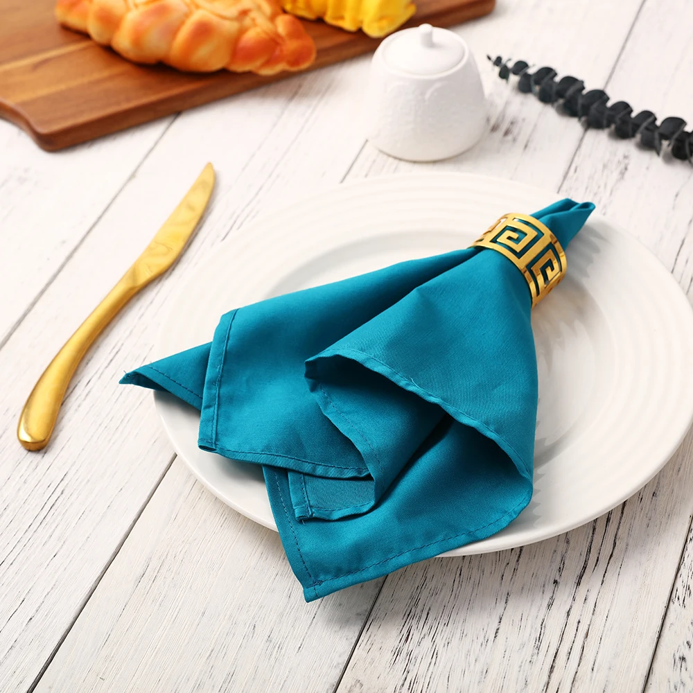 6 шт./упаковка карманный носовой платок для салфеток 40 х40 см|poly cotton|cloth fabricfabric fabric |