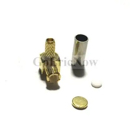 10 шт. RF Coax 50 Ом прямоугольный/прямой MCX штекер/гнездо 1 5 для RG316 RG174 Кабельный