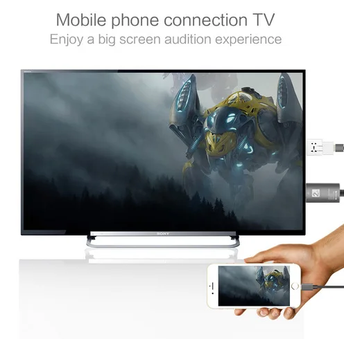 Lingthing к HDMI цифровой AV видеоадаптер док станция HD TV HDTV Кабельный адаптер для iPad Air