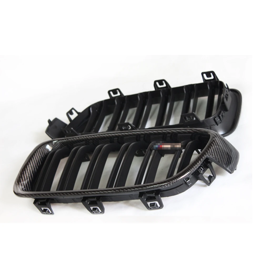 M3 Стиль углеродное волокно + ABS передняя решетка для почек BMW F30 F31 320i 328i 335i 328d седан
