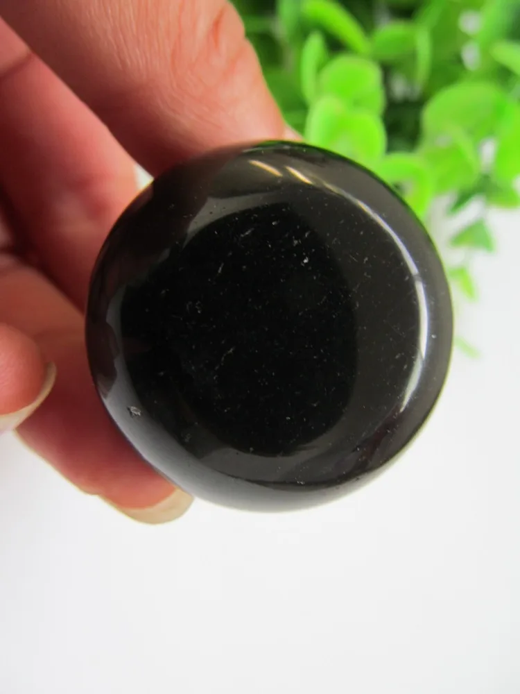 Natural quartz crystals Obsidian Gourd Feng Shui Sphere Crystal Ball Chakra Healing Reiki Stone Semi precious Craft 62g|craft stones|craft ballscraft