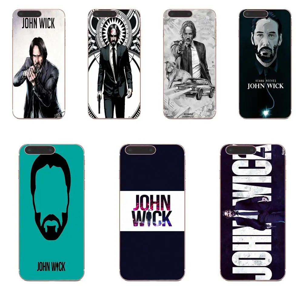 Мягкий ТПУ Модный чехол для мобильного телефона John Wick Galaxy A3 A5 A7 On5 On7 2015 2016 2017 Grand Alpha
