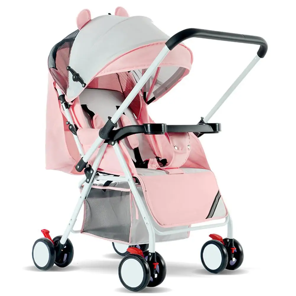 Kidlove, новая портативная складная прогулочная коляска с 4 колесами для путешествий, детская коляска для младенцев