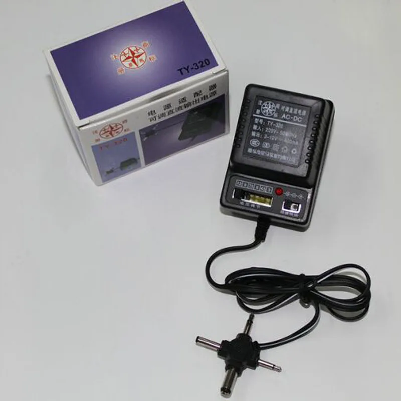 220V до 3 V-12 V 400MA радио повторитель трансформатор зарядное устройство Регулируемый адаптер питания
