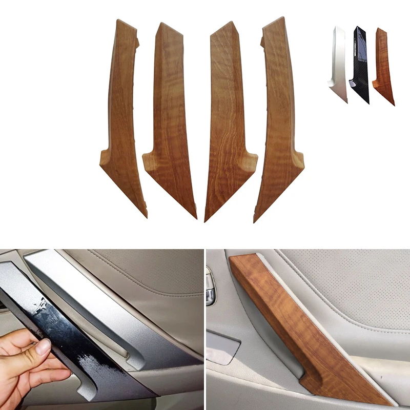 

1pc Car Styling Interior Door Handle Pull Cover Protective Trim For Toyota Camry 2006 2007 2008 2009 2010 2011