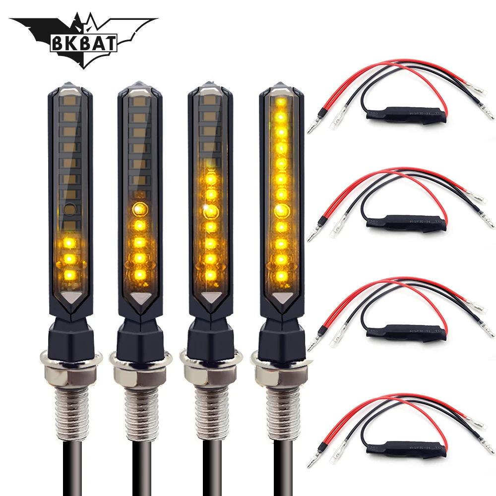Индикатор поворота мотоцикла E mark светодиодная лампа для SUZUKI gs 500 sv650 gsxr 750 drz 400 burgman