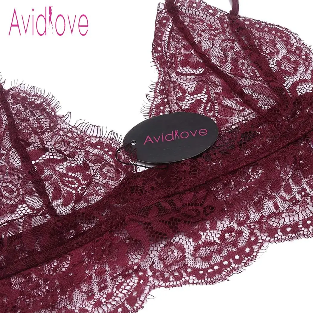 Avidlove женское нижнее белье костюм сексуальное кружевное костюм|Комплекты нижнего