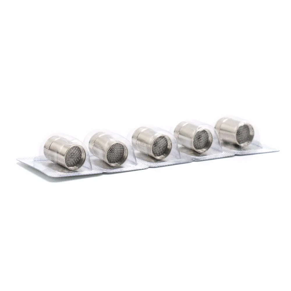 Volcanee Replacement Coil BF SS316 for eGo AIO Cuboid Mini Vape o.6ohm Electronic Cigarette Accessories (5pcs/pack) | Электроника