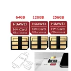 Nano-карта памяти 90 МБс.с, 100% оригинал, для Huawei Mate 2020 Pro20X P30P30 Pro, Nano-карта 64128256 ГБ