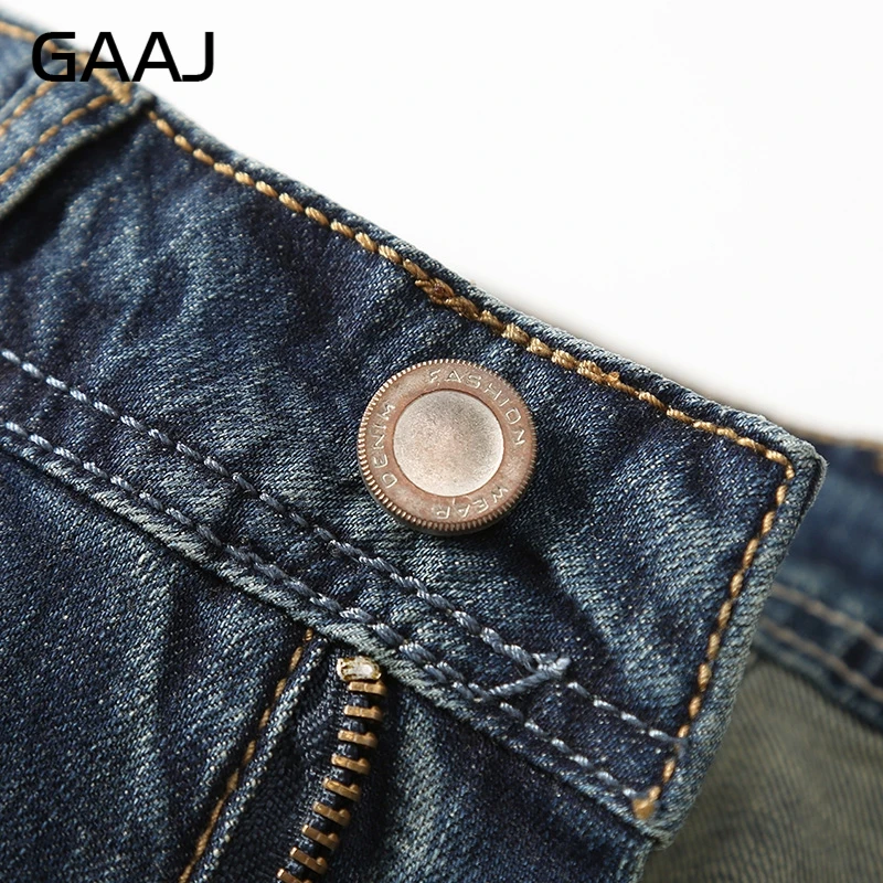 GAAJ 2019 новые летние мужские шорты модные рваные джинсовые с дырками повседневные