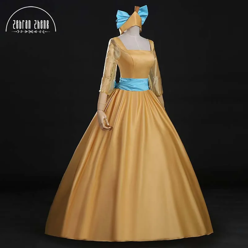 Nach Maß Cartoon Film Anastasia Cosplay Kostüm Halloween Kostüme Für frauen Kleid Prinzessin Kostüm