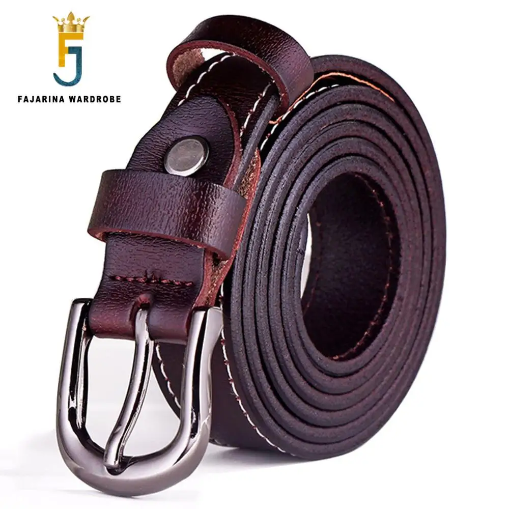 Ремень из 100% натуральной кожи с металлической пряжкой N17FJ499|genuine leather belt|cowhide beltbelts