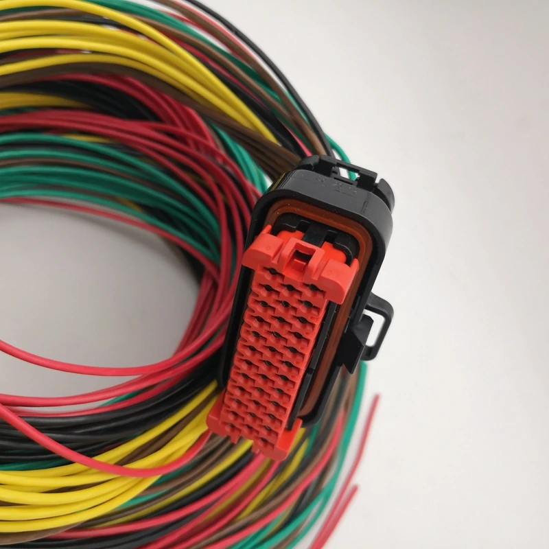 1 компл./лот 35 Pin/Way ECU Female автомобильный водонепроницаемый разъем с кабельным