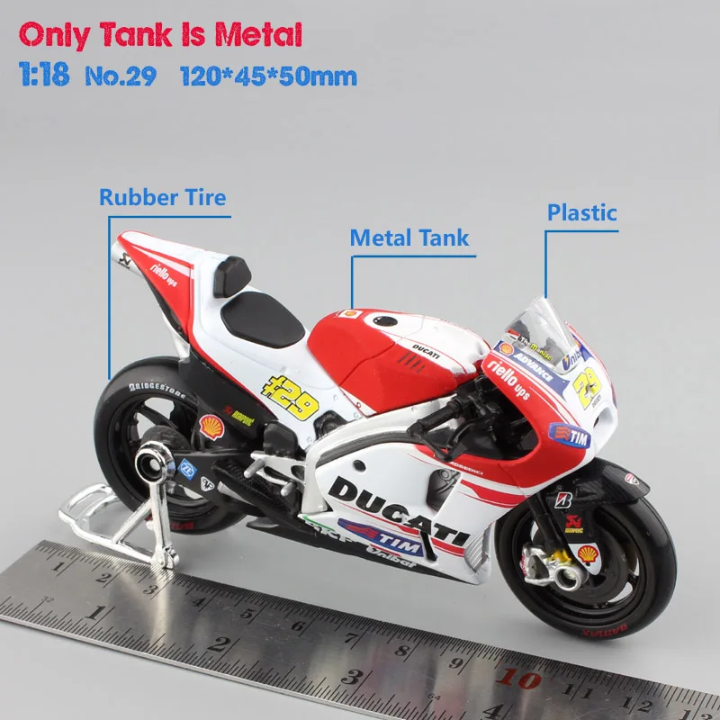 Maisto 1:18 весы поездок на мотоцикле Ducati Desmosedici RR GP15 GP18 no.04 Andrea Dovizioso moto rcycle гоночный moto велосипед Diecasts модель GP игрушки