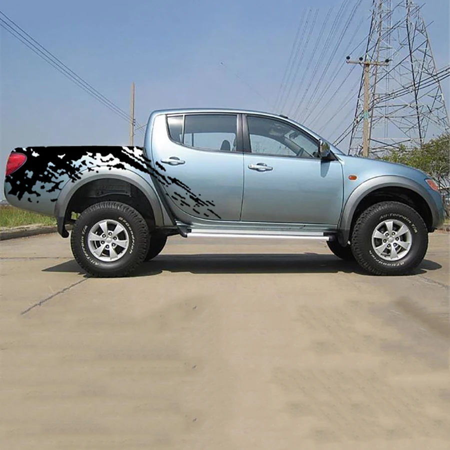 Виниловые наклейки для автомобиля MITSUBISHI L200 TRITON 2006 2014|vinyl graphics|vinyl sidingsticker vinyl |
