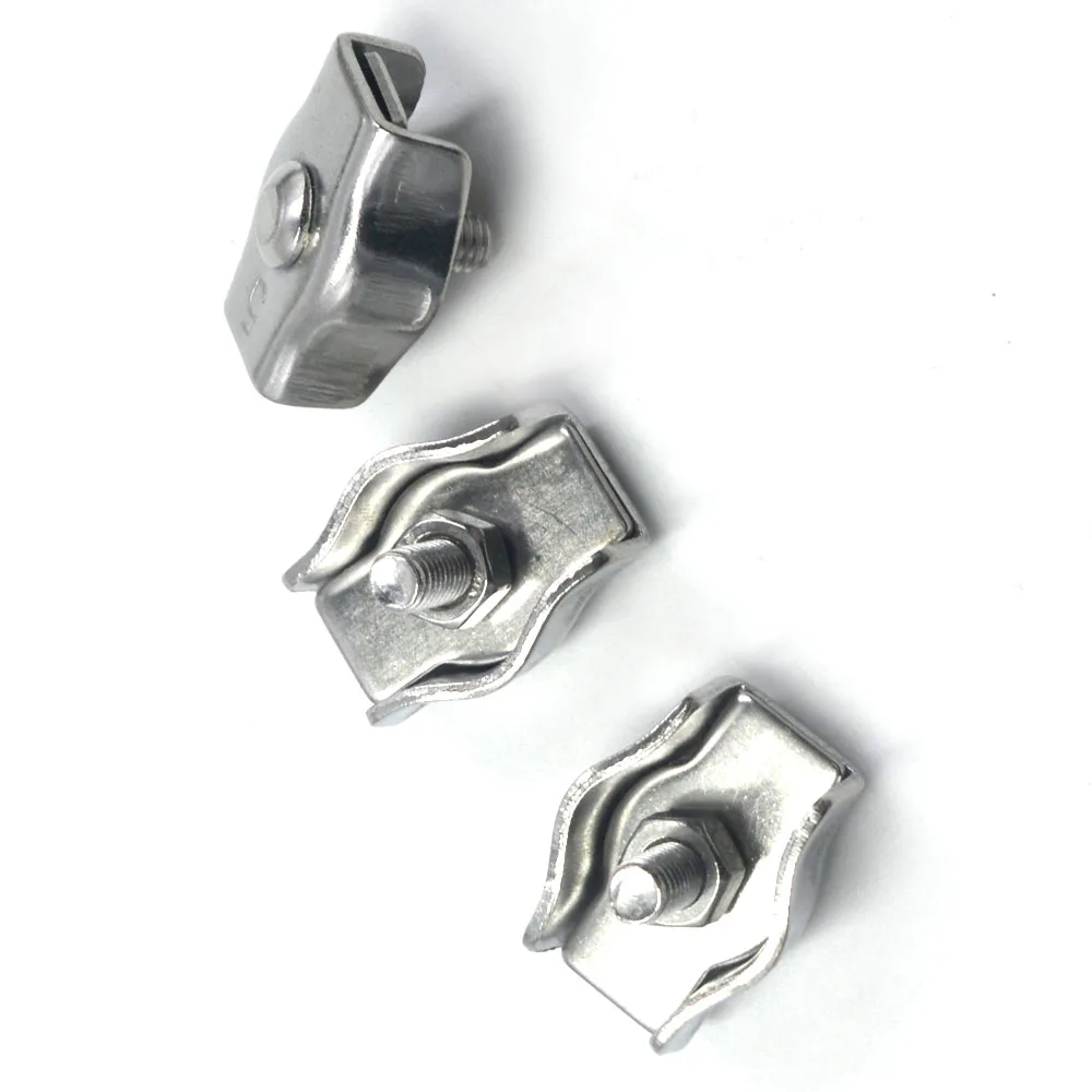 Серебряный зажим для кабеля зажимы провода 304 нержавеющая сталь Simplex M5 набор из