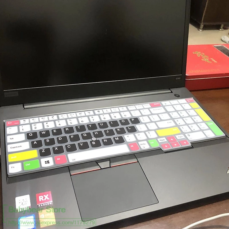 Силиконовый защитный чехол для клавиатуры ноутбука Lenovo ThinkPad E15 T590 E590 E580 T580 P52 P51s P52s