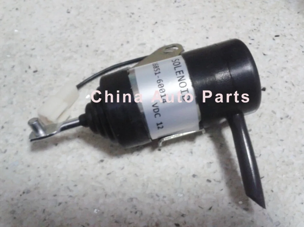Kubota 16851-60010 16851-60011 16851-60014 Электромагнитная катушка выключения подачи топлива для D