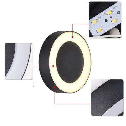 Warm Outdoor Wall Lamp Waterproof Creative Aisle Balcony Ceiling Villa Garden Lawn Courtyard | Лампы и освещение