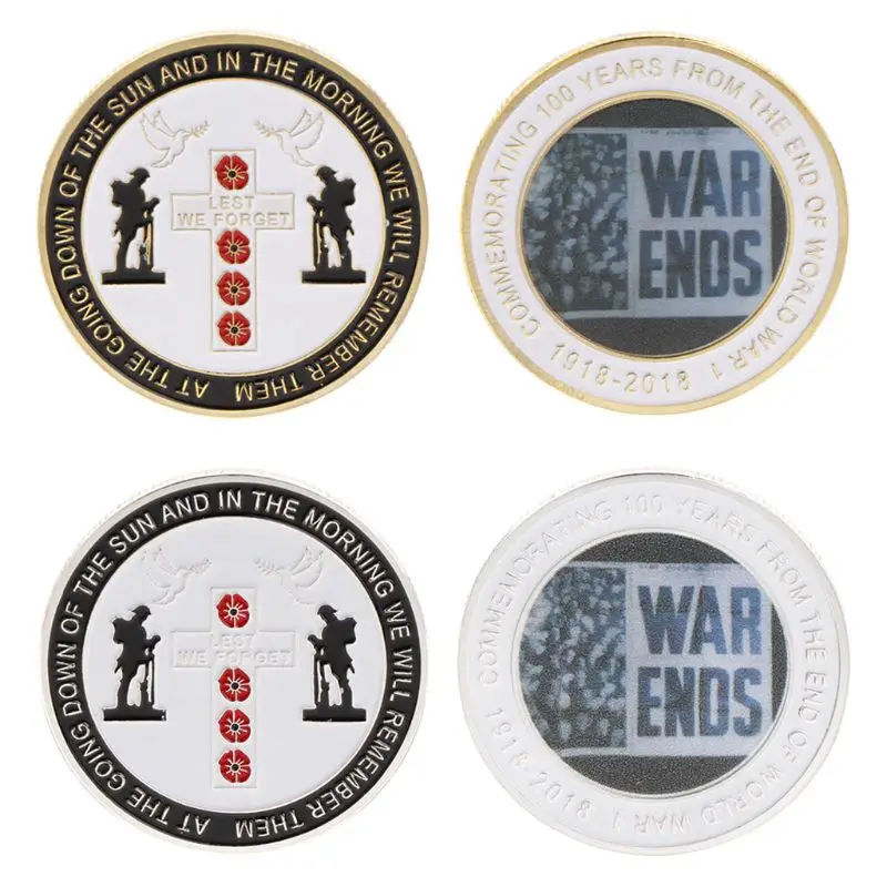 Памятная монета Вторая мировая война вторая Ювелирная сувенирная коллекция