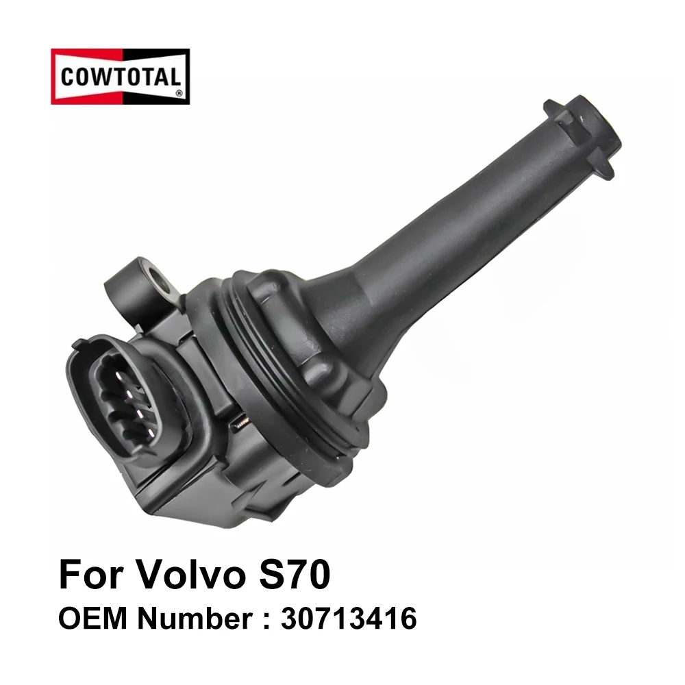 COWTOTAL Катушка зажигания для Volvo S70 Код двигателя B5204T3 B5254S 2 0 T 2.4L OEM 30713416 (набор из