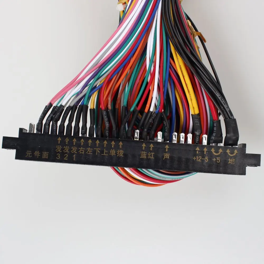 Аркадный жгут проводов JAMMA 56 Pin с интерфейсом шкафа ткацкий станок многоадресный