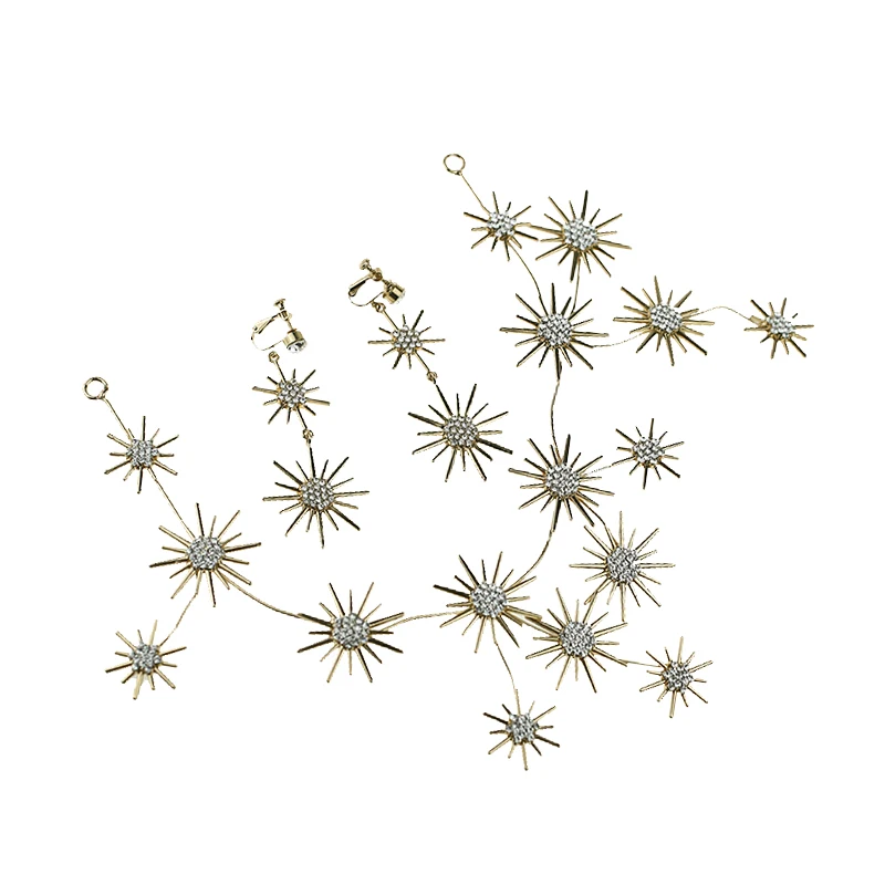 Мягкая золотая цепочка с подсолнухом Стразы Тиары Корона обруч для волос