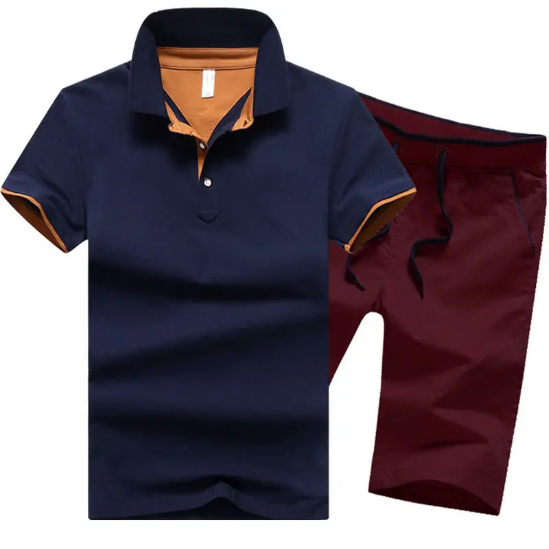 Мужской спортивный костюм из двух предметов для бега мужская спортивная одежда