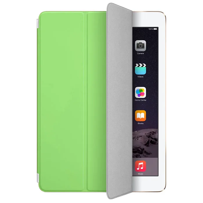Прочный защитный чехол Магнитный Тонкий кожаный чехол для iPad Air 2# YL