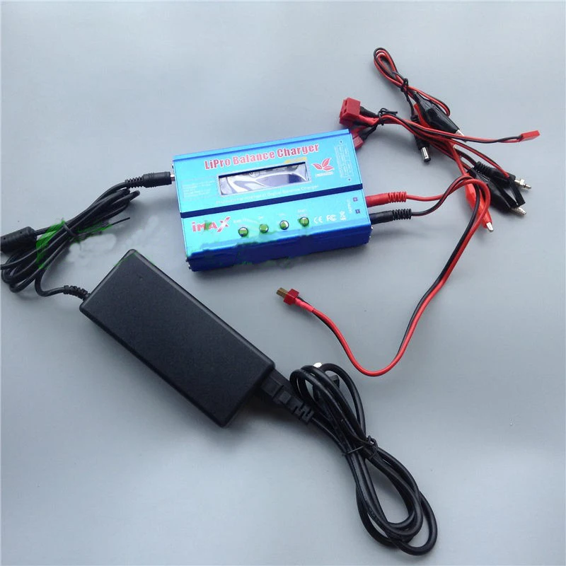 1 комплект зарядное устройство для балансировки B6 Lipo аккумуляторов