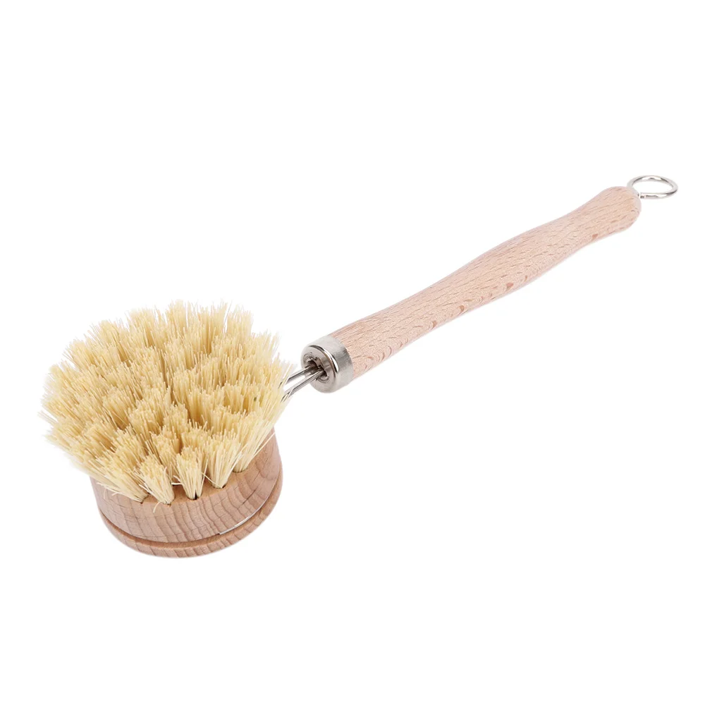 1 шт. деревянная щётка ручка для мытья посуды|Чистящие щетки| |