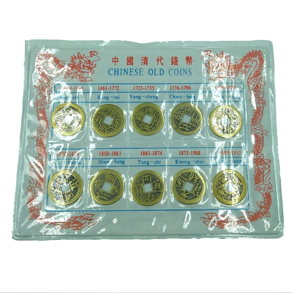10 шт. китайские монеты фэн шуй|gift|gift giftsgift coin |