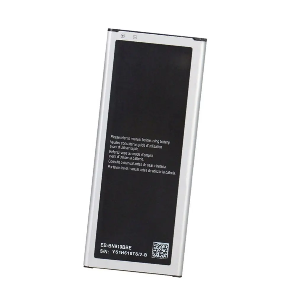 Подлинный EB-BN910BBE батареи для Samsung GALAXY note 4 N910A N910U N910F N910H 3220mAh batterie EB-BN910BBU | Мобильные