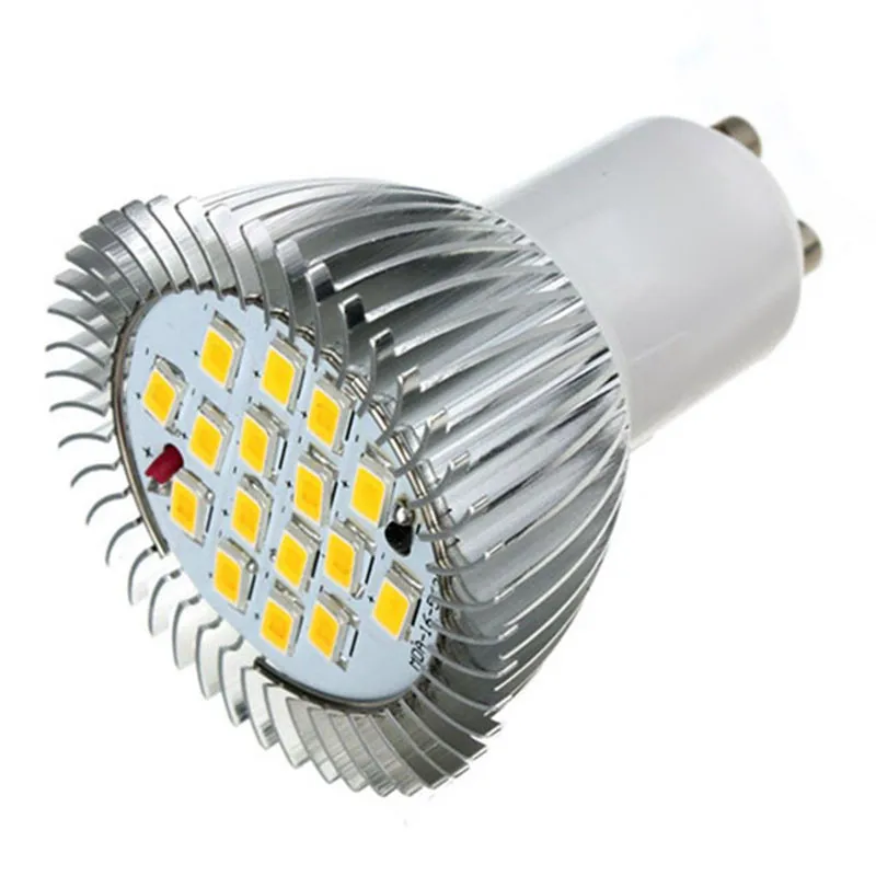 Высокое качество светодиодный lamparas GU10 5730 SMD 16 холодный белый/теплый белый