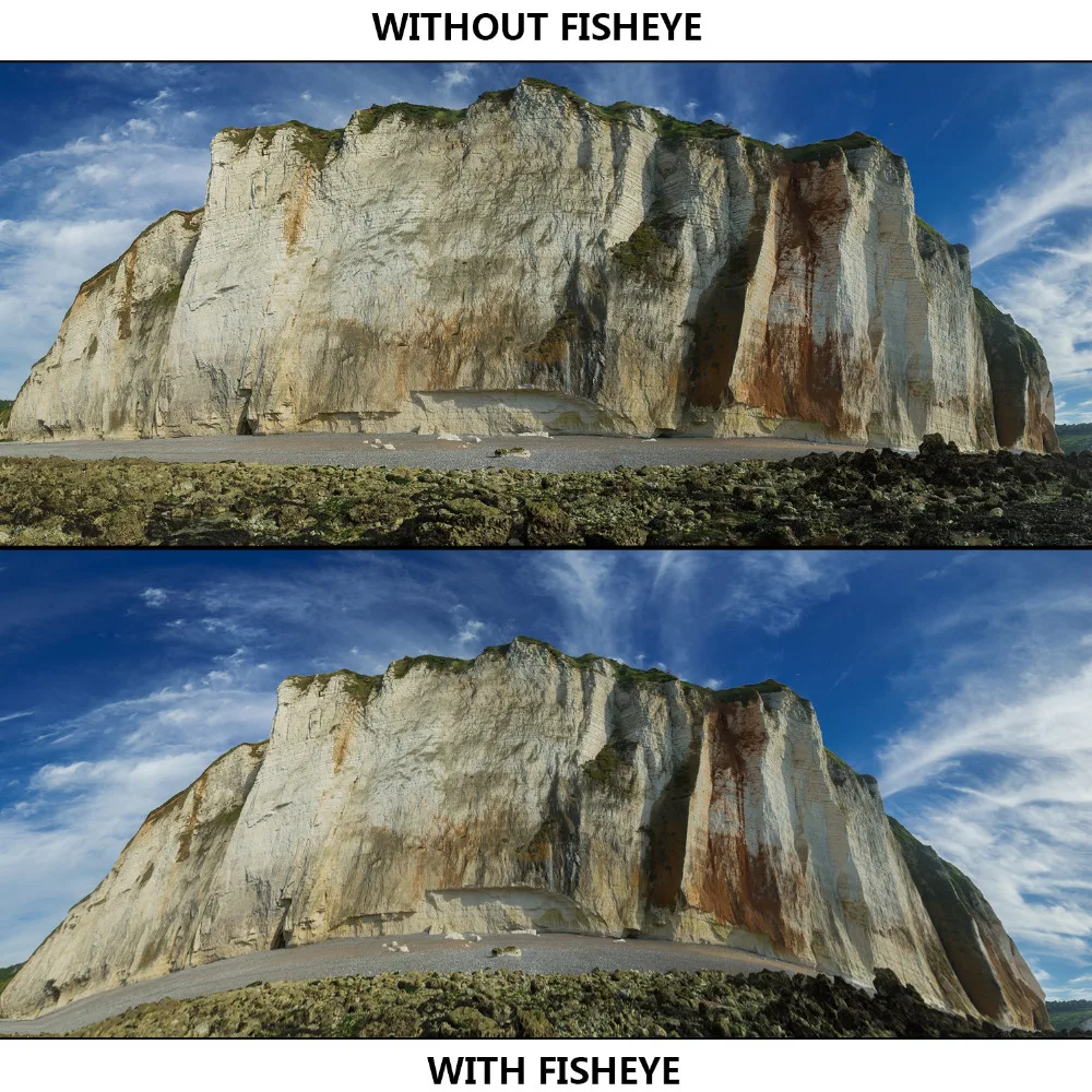 Широкоугольный объектив Neewer 55 мм 0 35x рыбий глаз для Nikon D3400 D5600 Sony A99II A99 A77II A77 A68 A58 A57