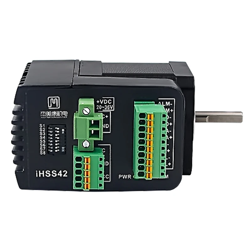 JMC IHSS42 24 07 NEMA17 интегрированный замкнутый цикл шаговый двигатель 24V 0.7Nm двухфазный