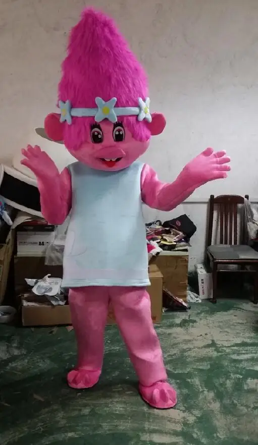 

New Mascot Costume Trolls Mascot Parade Quality Clowns Birthdays Troll
