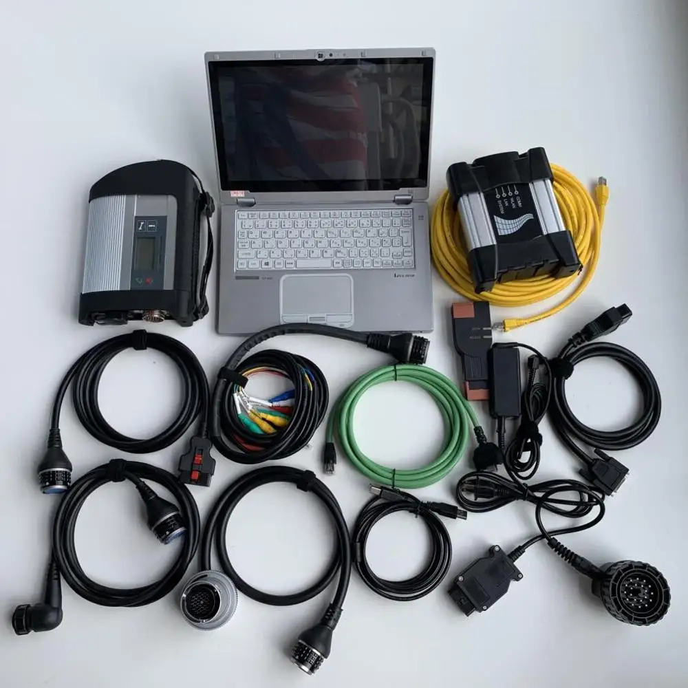 

Mb Star c4 Sd Connect 4 for Bmw Icom a2 Diagnostic Tool Software 2in1 with Laptop CF-ax2 i5 4g Touch Screen Ready to Work Super