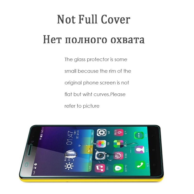 2 шт. закаленное Стекло для lenovo A319 S60 S90 S650 S660 S850 Vibe Shot Z90 P70 P780 K3 K5 Примечание Экран