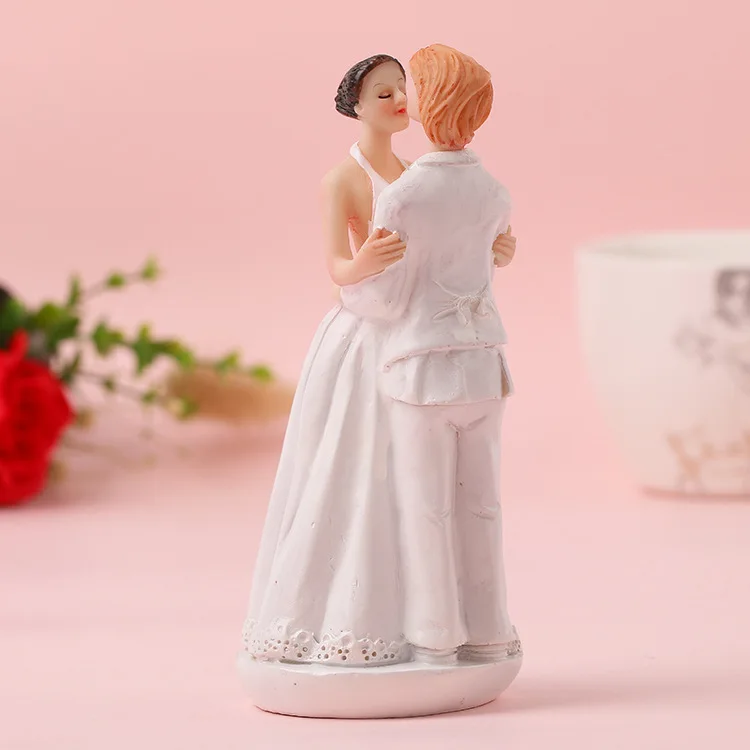 Одинаковый секс свадебный торт Топпер лесбиянок Mrs Two Brides романтическое событие