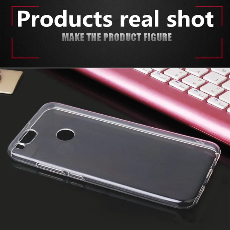 Ультратонкий Прозрачный мягкий гелевый Чехол из ТПУ для Xiaomi Redmi Note 5 Pro