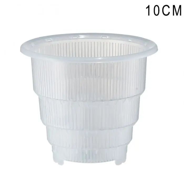 Пластиковый сетчатый горшок Орхидея Цветочный горшок контейнер домашний садовый декор HYD88