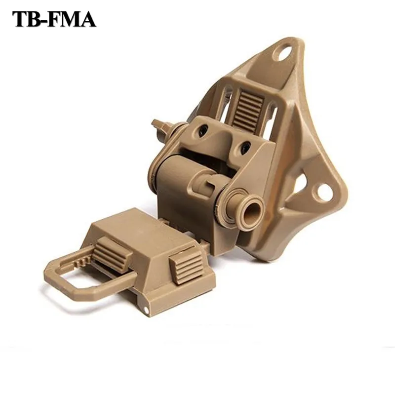 TB-FMA Открытый тактический Охота L4G19 шлем NVG крепление BK пластиковая версия RS1200