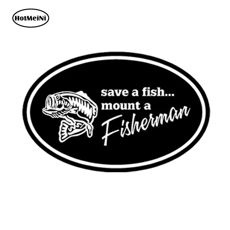 HotMeiNi автомобильный Стайлинг Kiss My Bass-рыболовная лодка Walleye Trout Catfish Мускусная