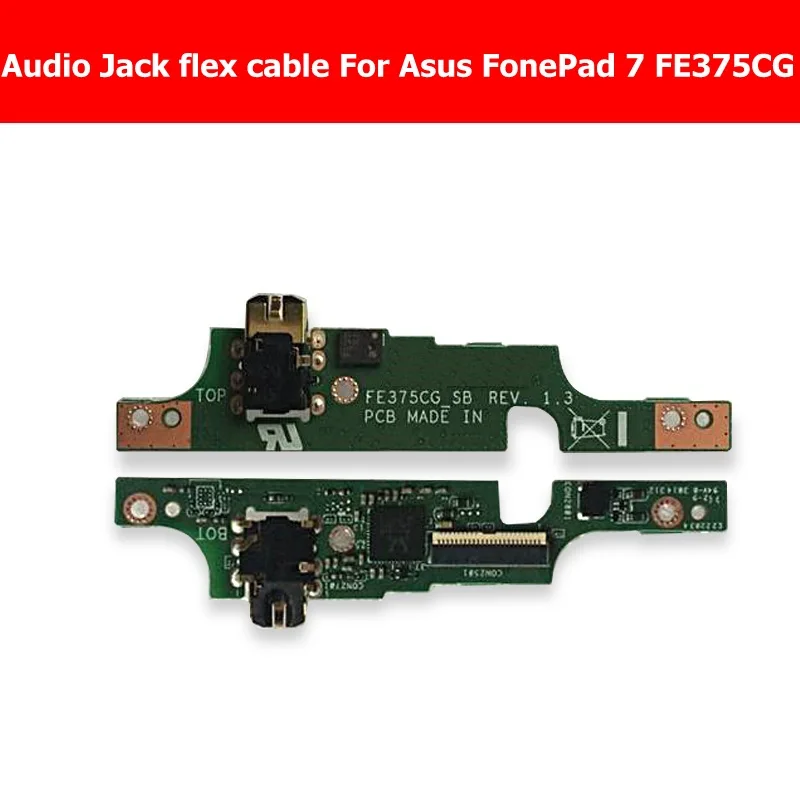 Оригинальная плата аудиоразъема для Asus FonePad 7 FE375CG k019 порта наушников Fe375CG_SB PCB