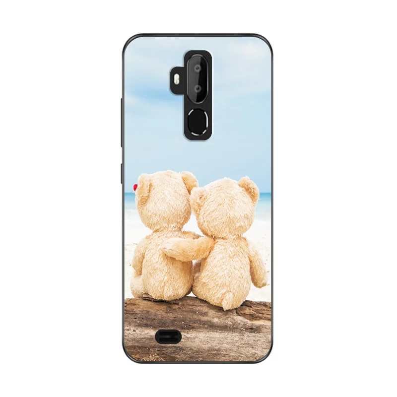 Милый модный чехол для телефона Oukitel C 8 Love Heart, силиконовая задняя крышка для Oukitel C12 Pro, чехол-бампер Oukitel C8 - Цвет: W56